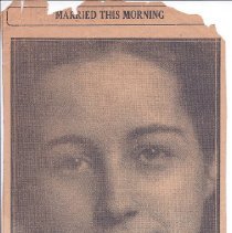 1939 marriage of Rose Anna (Howard) Doyle & Fred Doyle