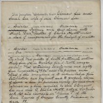 1886 deed from Clement & Sarah Lee to Hugh Barr for 79.84 acres in Daviess