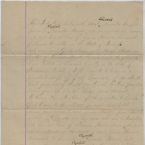 1886 deed from Elizabeth Amanda Wampler to Hugh Barr for 50 acres in Davies