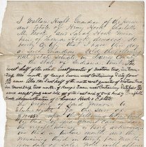 1854 deed from Wallace Hight to Elisha Hyatt for real estate in Daviess Cou