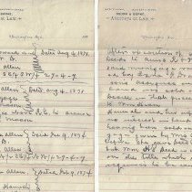 Daviess County land transactions between Charles Howard and Lucinda Allen (