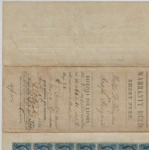 1866 deed from Walter W. Feagans to Joseph Feagans for Lot 13 in Turners Ad