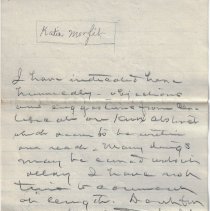 Letter from James Ogdon to Matthew Burke (ca. 1890-1910)