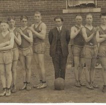 1922 Plainville High School boys basketball team