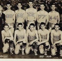 1937-1938 Plainville High School boys basketball team