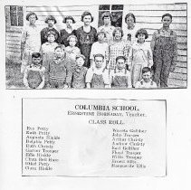 No. 6 Hinkle School in Steele Township (ca. 1910-1920)