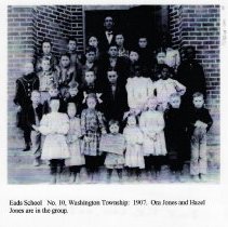 No. 10 Eads School in Washington Township (ca. 1900-1910)