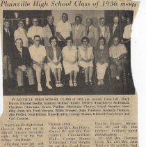 Annual reunion of Plainville High School class of 1936