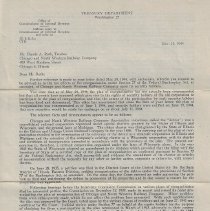 1944 opinion letter from IRS in Bradford collection