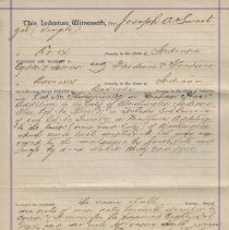 1900 deed from Joseph Swartzel for Lot 39 in Graham Place Addition in Washi