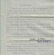 1932 deed to Martha Hepler and Edith & Emma Bradford for real estate in Was