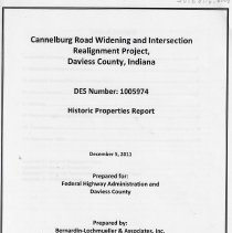 2011 Cannelburg Road Project