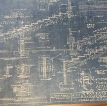 1938 blueprints for WHS football field and track