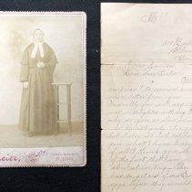 1902 letter from M. Gattelo to her sister Thresia Ginder