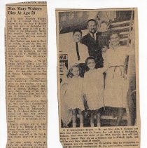 Scrapbook of magazine & newspaper clippings (ca. 1939-1961)