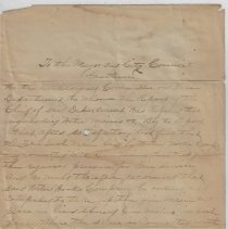 1897 report to Washington Common Council about water main