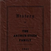 "History of the Arthur-Steen Family (1942)