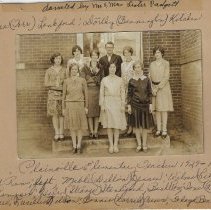 Floyd Bennington & Elementary teachers at Plainville School (1929-1930)