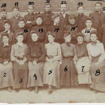 Class of 1903 at Washington High School and several teachers