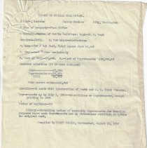 Projects at the Washington Post Office from 1911 to 1934