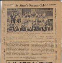 St. Simon's Dramatic Club in Washington (1926)