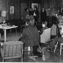 Paul Harvey during visit to Washington (ca. 1970-1975)