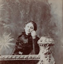 Johnson Studio photo of a woman (ca. 1880-1900)