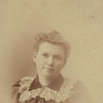 Allie (Cox) Cathcart (ca. 1890-1900)