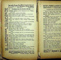 1907 Washington City Directory