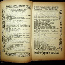 1907 Washington City Directory