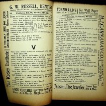 1907 Washington City Directory
