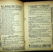 1907 Washington City Directory