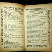 1907 Washington City Directory