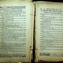1907 Washington City Directory (pages 30-31)