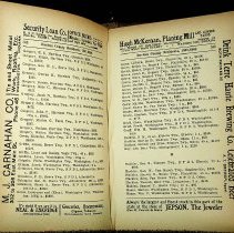 1907 Washington City Directory