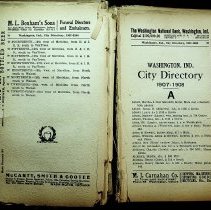 1907 Washington City Directory (pages 34-35)