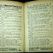 1907 Washington City Directory