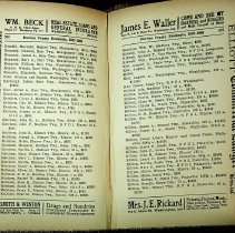 1907 Washington City Directory