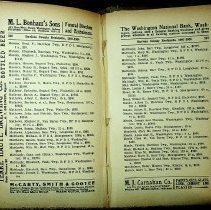 1907 Washington City Directory