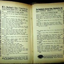 1907 Washington City Directory
