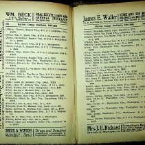 1907 Washington City Directory