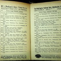1907 Washington City Directory