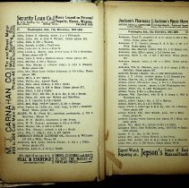 1907 Washington City Directory