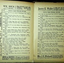 1907 Washington City Directory