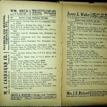 1907 Washington City Directory