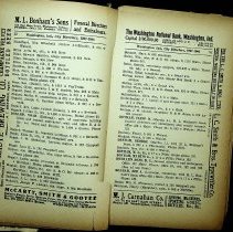 1907 Washington City Directory