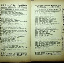 1907 Washington City Directory