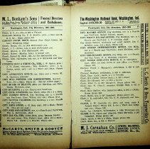 1907 Washington City Directory