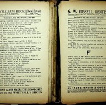 1907 Washington City Directory