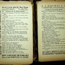 1907 Washington City Directory